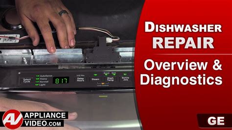 IMPORTANT: The position of the START/PAUSE button varies according to the model, and is therefore not always the same. . Ge dishwasher diagnostic mode